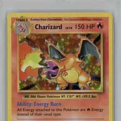 Charizard PSA9 $190