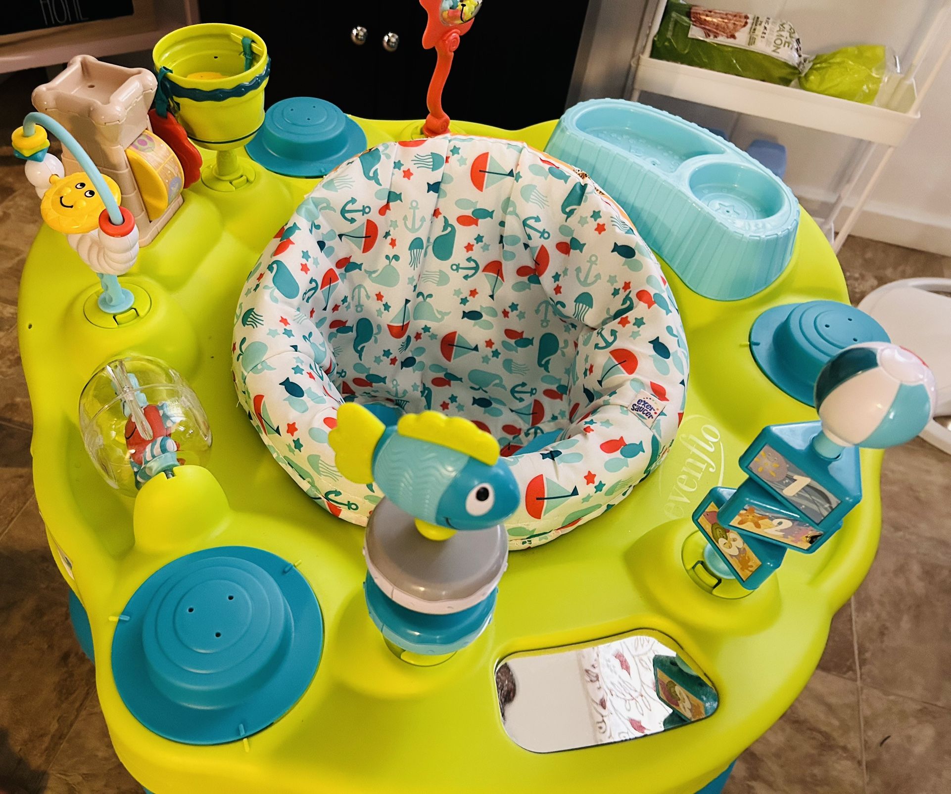Exersaucer- Seaside splash