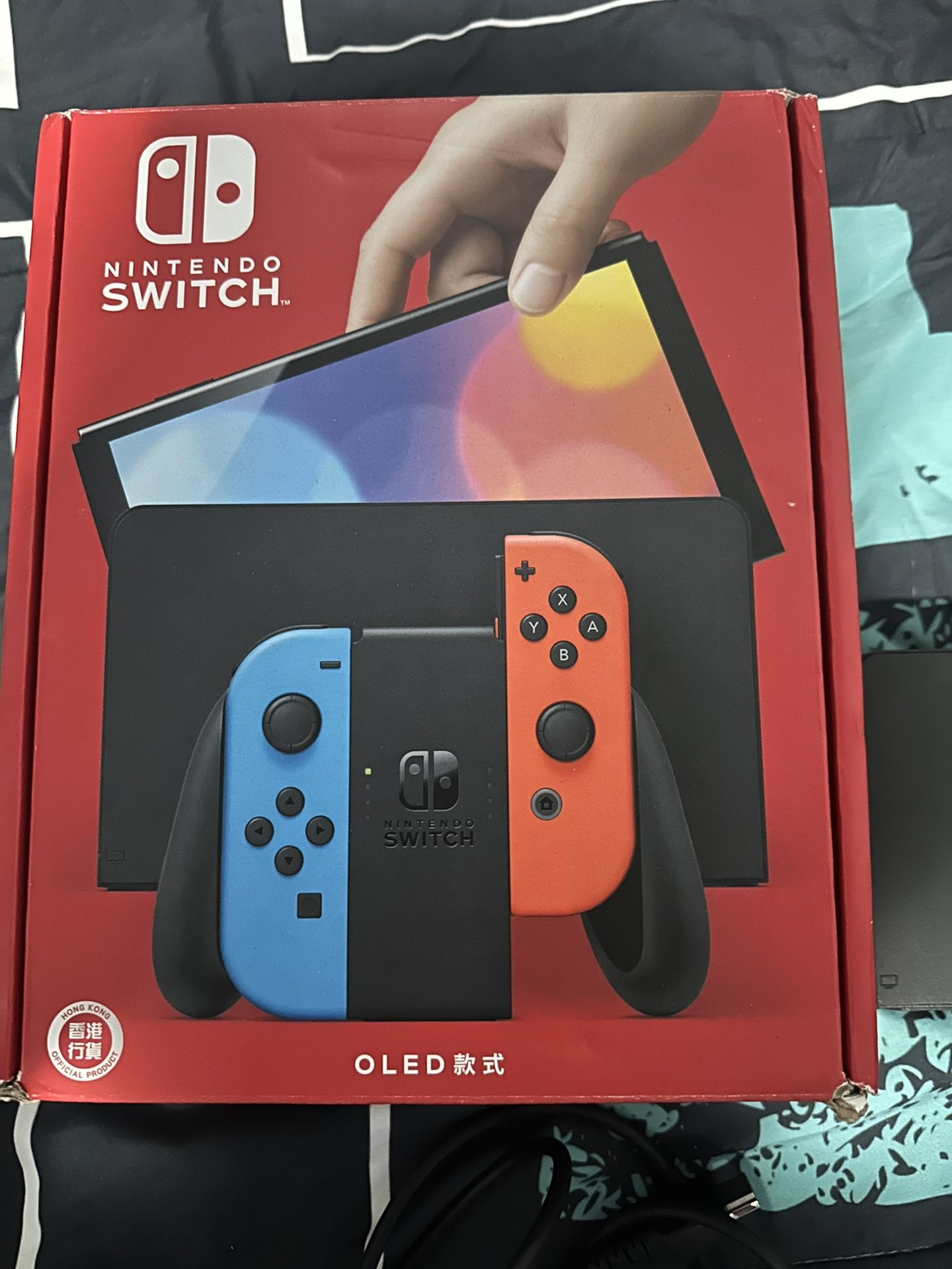 Nintendo Switch Oled Red/Blue