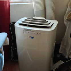 Whynter ARC-110WD Dual Hose Portable Air Conditioner w/ window panel