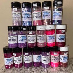 Glitter Glitter Chimp Brand NEW Chunky, Fine, Mixed