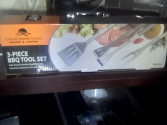 Barbeque Utensil Set With Case