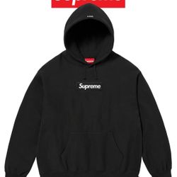 Supreme Box Logo hoodie  Black Size XL FW 2024