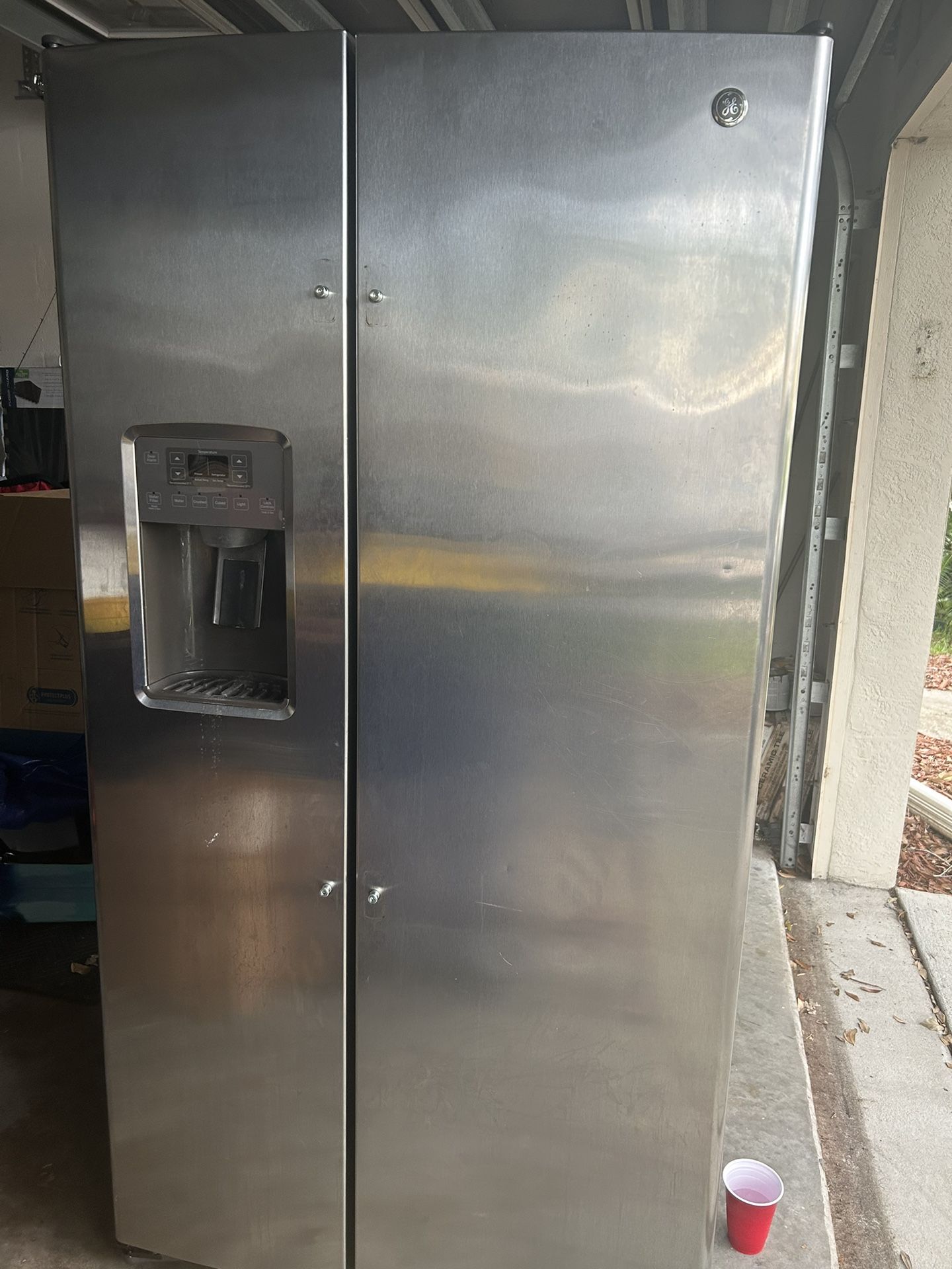GE Refrigerator And Freezer