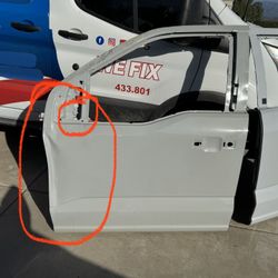 2021 thru 2025 f150 drivers door  damaged 
