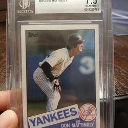 Graded Don Mattingly 