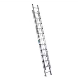 24 ft. Aluminum Extension Ladder (23 ft. Reach Height) with 225 Ib. Load Capacity Type II Duty Rating