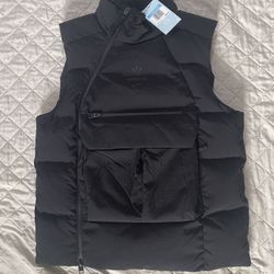 Brand New Nike x NOCTA Drake Puffer Tactical Vest Black Men’s Size Medium