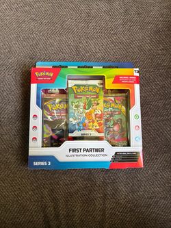 Pokemon first partner illustration collection series 3 box