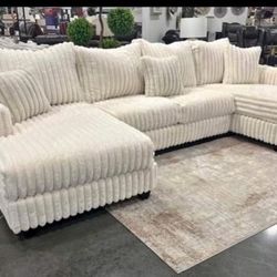 New Sectional With Free Delivery 