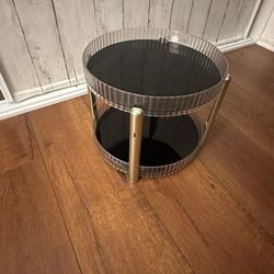 Rotating makeup organizer for vanity