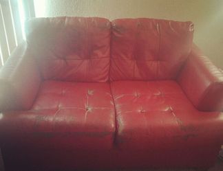 2 Red Couches