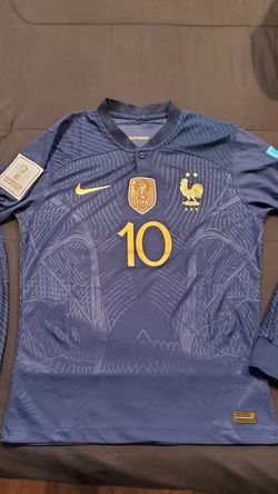 France #10 Mbappe Long Sleeve Jersey