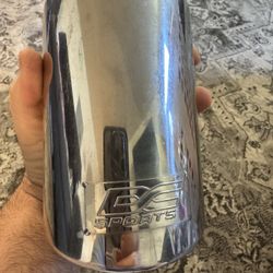 DC Sports Stainless Steel Exhaust Tip 1.75-2.5" Inlet, 3.75" Outlet, 9.5"