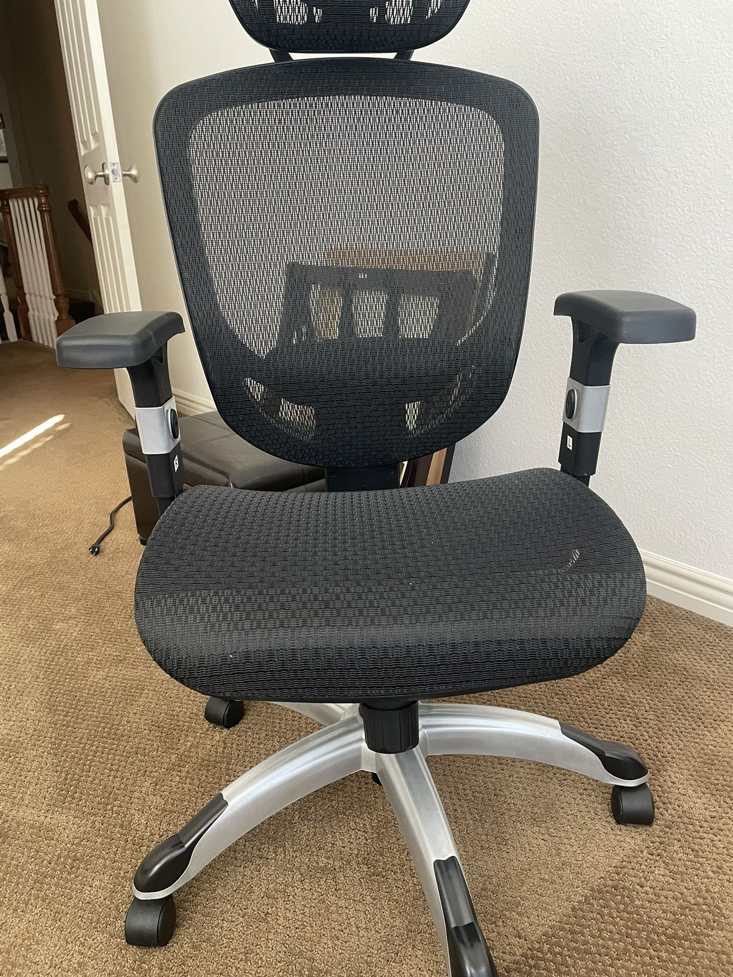 Office Chair Head With Head And Lumber Support
