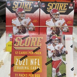 Score NFL Panini Cards 2021 Football