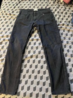 Black/grey denim jeans