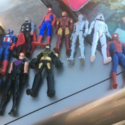 Set Of Collectible 13 Inch Action Figures Everything Goes For $75 Firm