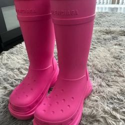 Balenciaga Croc Boots