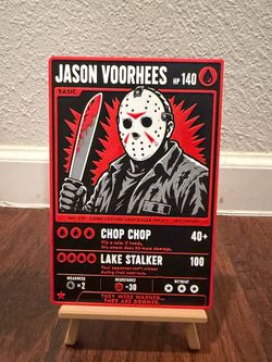Jason Voorhees 3D Horror Trading Card – Friday the 13th