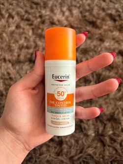 Eucerin tinted sunscreen (medium shade)