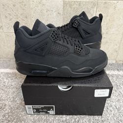 Air Jordan 4 - BLACK CAT - Sz 9