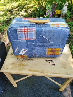 Antique suitcase