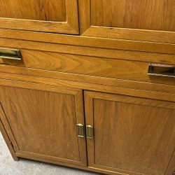 Free Entertainment Cabinet Solid Wood