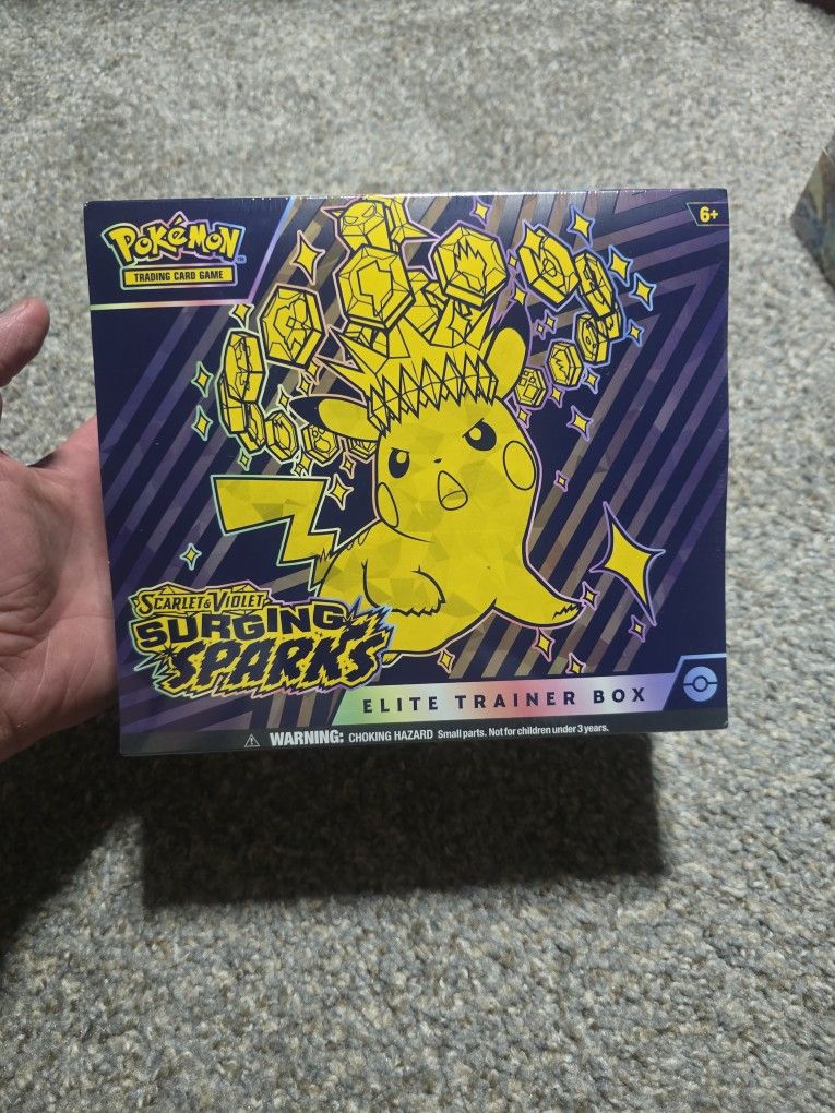 Pokemon Surging Sparks Elite Trainer Box ETB