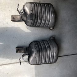 2012-2018 Mercedes Benz CLS 550 400 OEM Muffler set