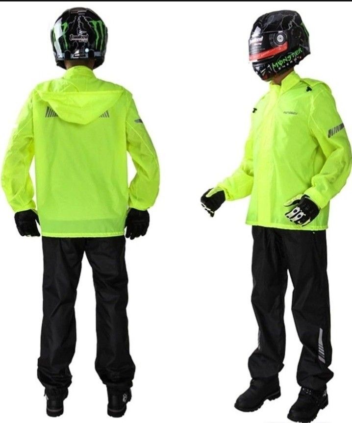 RAIN SUIT FOR MEN AND WOMEN ( GREEN XL .BLACK. XXL.L