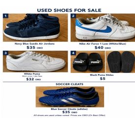 Shoes for Sale – Nike, Jordan, Puma & Adidas