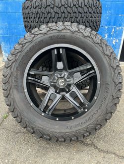BFG KO2 35’s With American Outlaw Lonestar Wheels 20x9 5x5