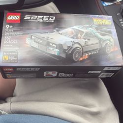 LEGO Speed Champions Back to the Future Time Machine 77256 357 Pieces Boxed Set