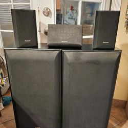 Pioneer Home Stereo System Speakers 