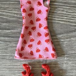 Barbie Dress and Shoes 
