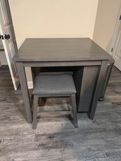 Table with two chairs
