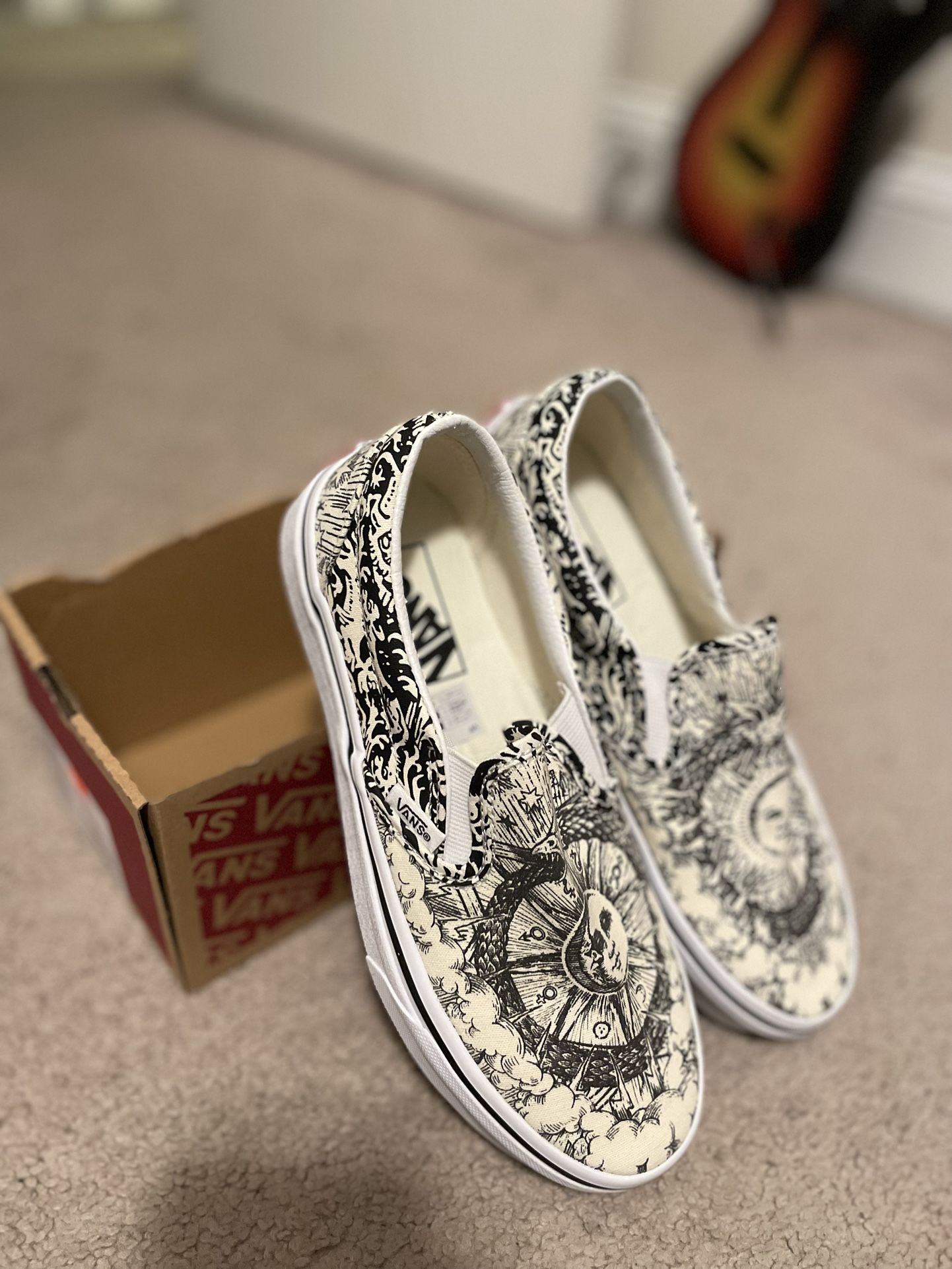 Vans Classic Slip On Shoes Ouroboros