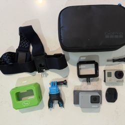 GoPro Hero 7 White + Hero 3+ Bundle with Accessories & Case