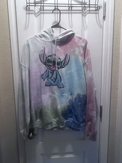Disney Stitch Tye Dye Pullover Hoodie