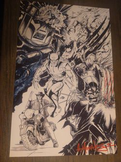 Wolverine Signed by Albert Morales