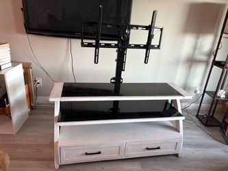 Tv stand with tv mount