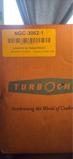Turbochef NGC-3062-1 Domestic HV Transformer