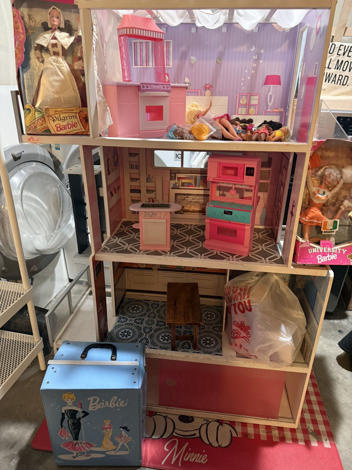 Barbie Doll House , Barbie Doll In Box