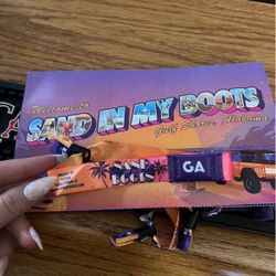 Sand in my Boots GA Wristband