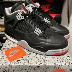 DS Nike Air Jordan IV 4 BRED Reimagined 2024 Size 9 $220 Brand New 100% Authentic from Nike SNKRS Long Beach, CA  Tags** Travis Scott Nike Dunk Sb Jor