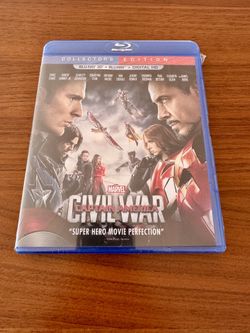 Captain America: Civil War - Collector’s Edition Blu-Ray 3D + Blu-Ray + Digital HD