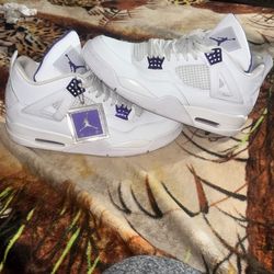 Jordan 4 Metallic Purple