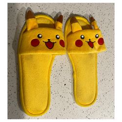 Pikachu Flat Shoe Sandal Slippers Medium 9