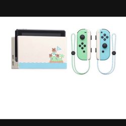 Special Edition Nintendo Switch Animal crossing Theme Console 